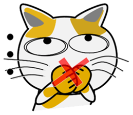 Mi-ke cat Mimi 2nd sticker #5671085