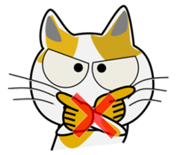 Mi-ke cat Mimi 2nd sticker #5671087