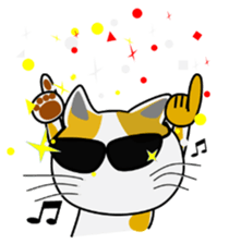 Mi-ke cat Mimi 2nd sticker #5671088