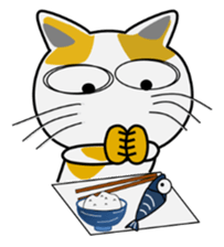 Mi-ke cat Mimi 2nd sticker #5671091