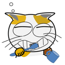 Mi-ke cat Mimi 2nd sticker #5671093