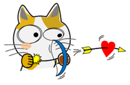 Mi-ke cat Mimi 2nd sticker #5671102