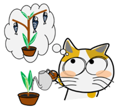 Mi-ke cat Mimi 2nd sticker #5671104