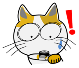 Mi-ke cat Mimi 2nd sticker #5671106