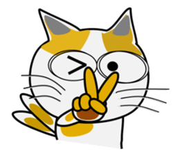 Mi-ke cat Mimi 2nd sticker #5671111