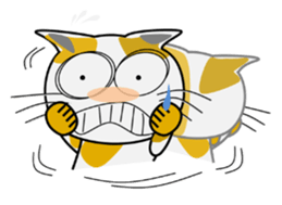 Mi-ke cat Mimi 2nd sticker #5671117