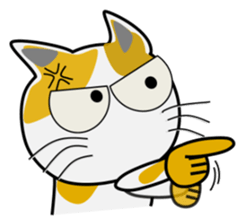 Mi-ke cat Mimi 2nd sticker #5671118