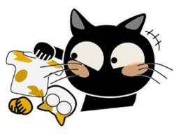 Mi-ke cat Mimi 2nd sticker #5671120