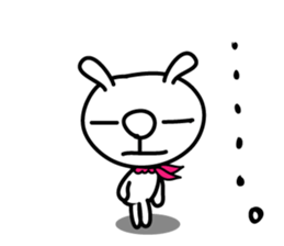 Hanadeka Usagisan 1 sticker #5671142