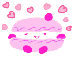 Pretty macaroons sticker #5671725