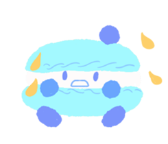 Pretty macaroons sticker #5671739