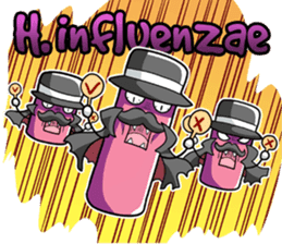 Cute Cute Microbes sticker #5671953