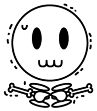 Gabuji the Skeleton English sticker #5672061
