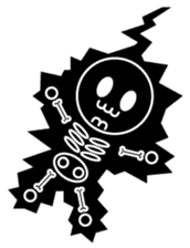 Gabuji the Skeleton English sticker #5672063