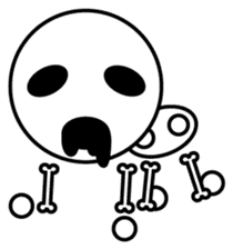 Gabuji the Skeleton English sticker #5672068