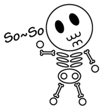 Gabuji the Skeleton English sticker #5672069