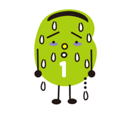 3 broad beans sticker 2(English) sticker #5672108