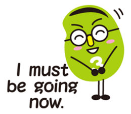 3 broad beans sticker 2(English) sticker #5672113