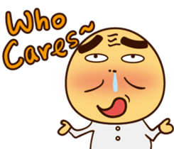 old man & His friend sticker #5672130