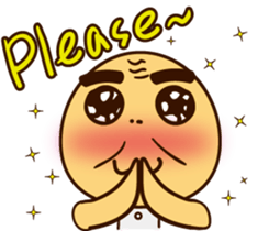 old man & His friend sticker #5672144