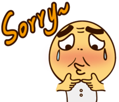 old man & His friend sticker #5672149