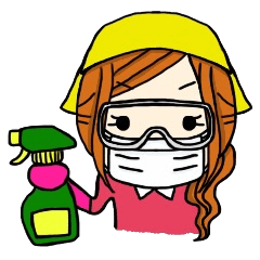 Sticker housewife often use