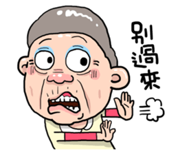 Taiwan grandmother 09 sticker #5673394