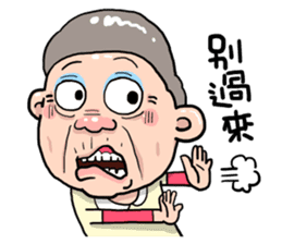 Taiwan grandmother 09 sticker #5673394