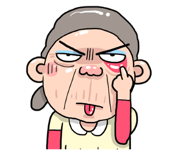 Taiwan grandmother 09 sticker #5673406