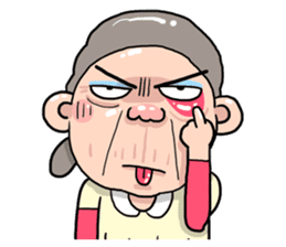 Taiwan grandmother 09 sticker #5673406