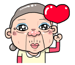 Taiwan grandmother 09 sticker #5673411