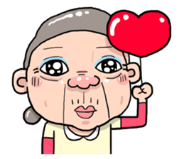 Taiwan grandmother 09 sticker #5673411