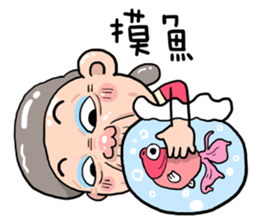 Taiwan grandmother 09 sticker #5673414