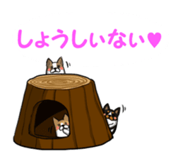 Words and dogs of Nagano. sticker #5673693