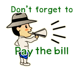 A collection of 'Don't Forget' (Int'l) sticker #5673780