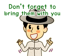 A collection of 'Don't Forget' (Int'l) sticker #5673785