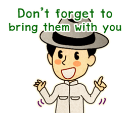 A collection of 'Don't Forget' (Int'l) sticker #5673785