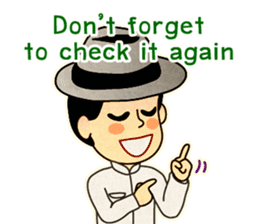 A collection of 'Don't Forget' (Int'l) sticker #5673790