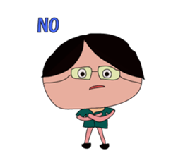 Grandfather whom Wakana wrote sticker #5673907