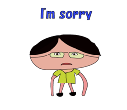 Grandfather whom Wakana wrote sticker #5673909