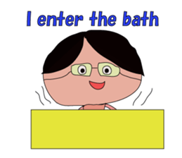 Grandfather whom Wakana wrote sticker #5673912