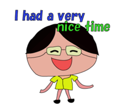 Grandfather whom Wakana wrote sticker #5673933