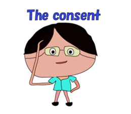 Grandfather whom Wakana wrote sticker #5673934