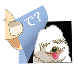 Tag of a dog sticker #5675185