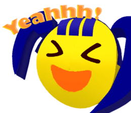 Smile Pigtails Girl sticker #5675244