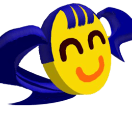 Smile Pigtails Girl sticker #5675250