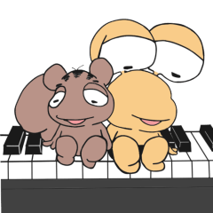 Bokkun&Diana the little musicians