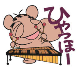 Bokkun&Diana the little musicians sticker #5675596
