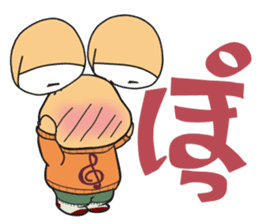 Bokkun&Diana the little musicians sticker #5675597