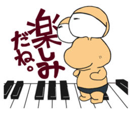 Bokkun&Diana the little musicians sticker #5675601